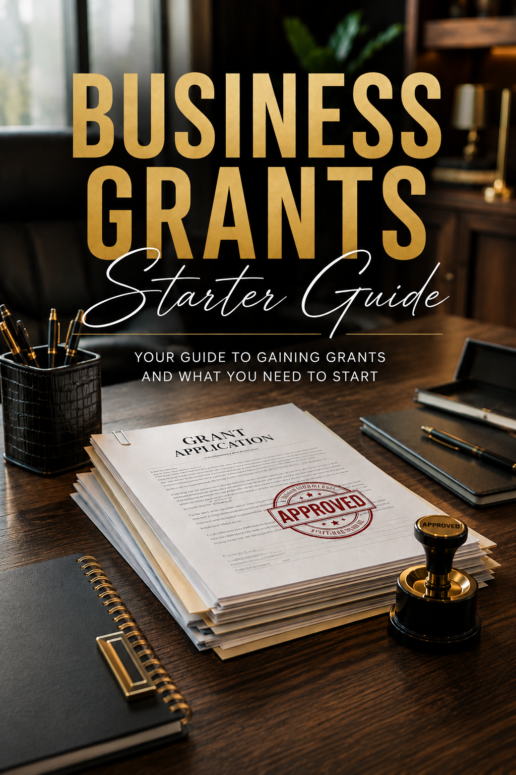 Cover of the Business Grants Starter Guide