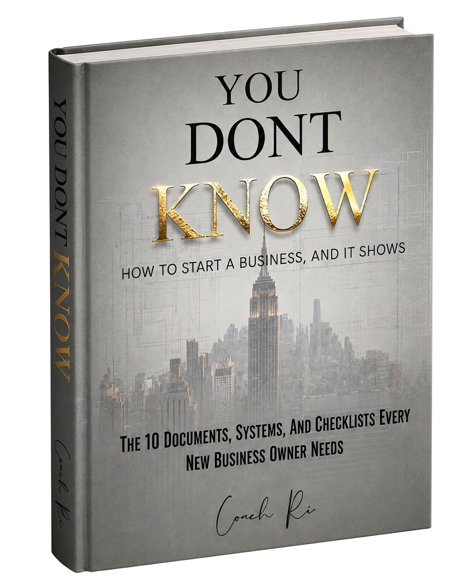 Front cover of You Don’t Know How to Start a Business and It Shows